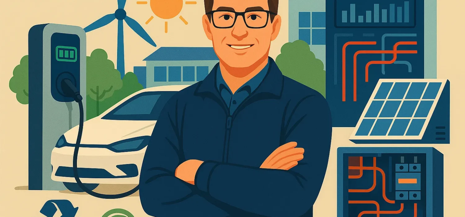 Bærekraft i bygg illustrasjon